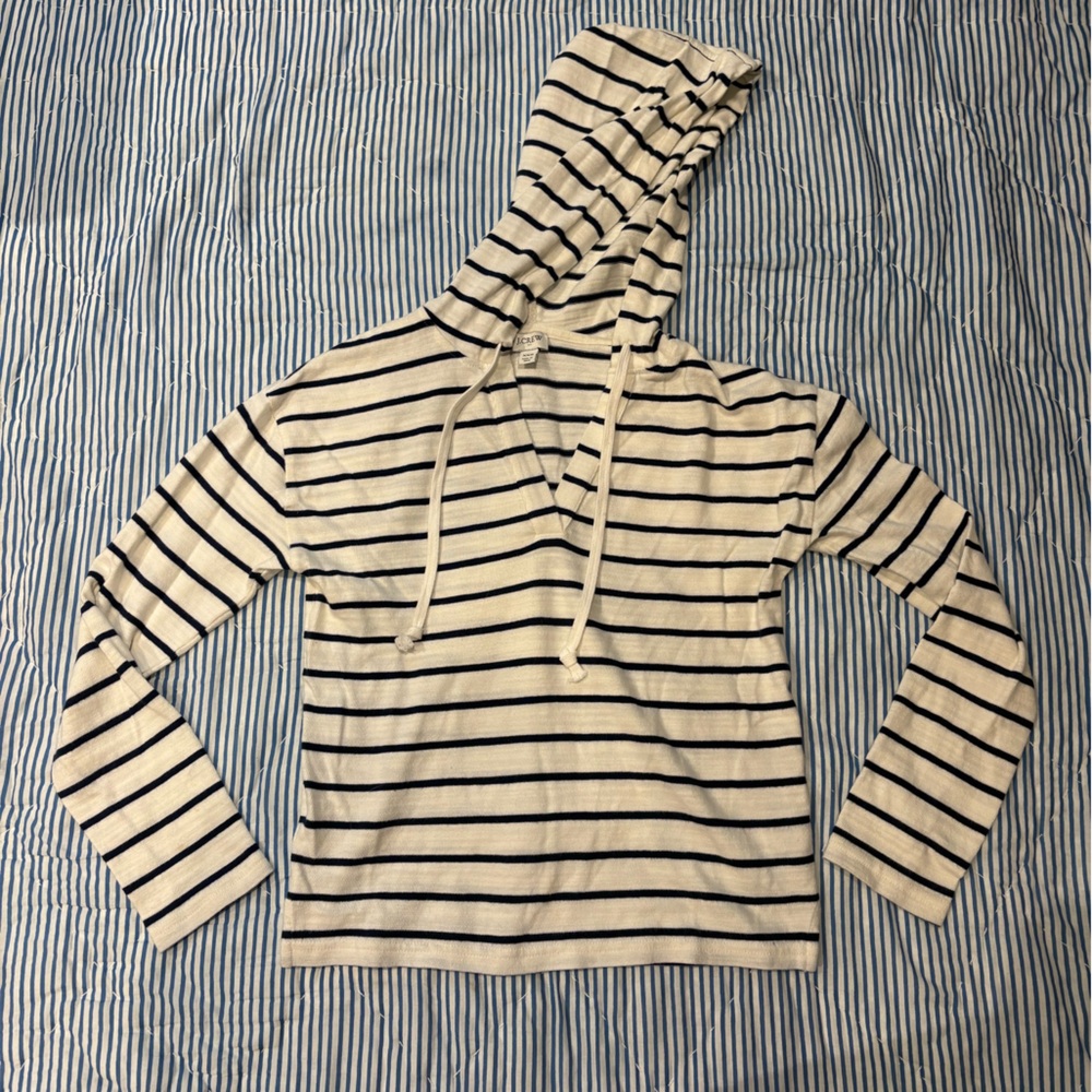 J. Crew Factory Stripped Hoodie